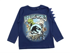 Name It dark denim Jurassic World bluse